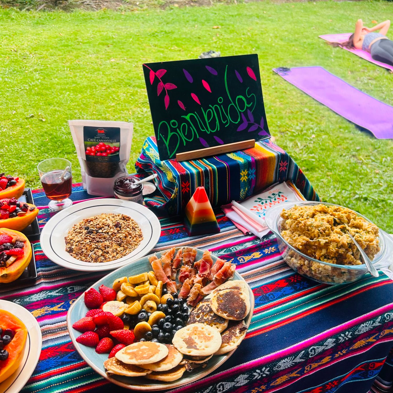 Brunch consciente de bienvenida