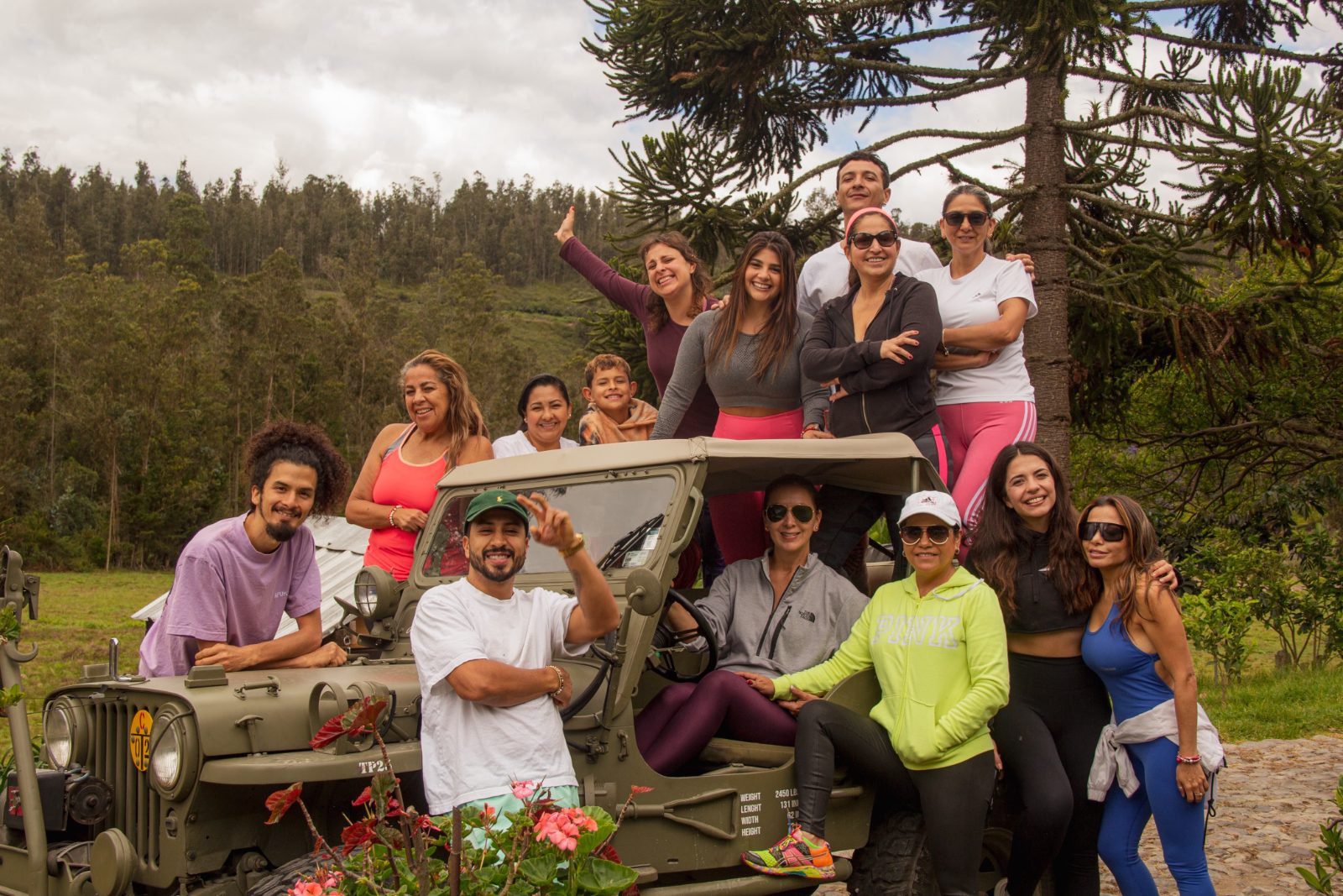 Comunidad Shanti en una salida a la naturaleza